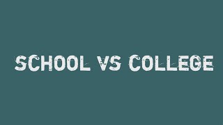 school vs college | dress challenge video | school life vs college life |