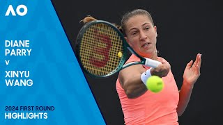 Diane Parry v Xinyu Wang Highlights | Australian Open 2024 First Round