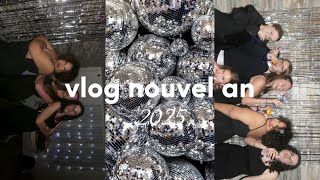 vlog | nouvel an 2025 : préparation, soirée, cuisine 🍸💋🎉