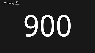 900 Second Countdown Timer