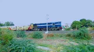 Bhavanagar Terminus to Botad junction daily passenger Special SL Train video