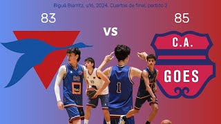 Biguá vs Goes u16 2024 (83 - 85)