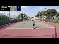 ntrp tennis showdown ant 4.0 vs steven 4.0 10 9 20