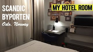 Scandic Byporten in Oslo, Norway | Room Tour | Room 435