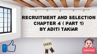 Meaning , Definition and Factors affecting Recruitment