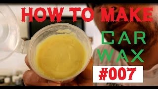 homebrew car wax - how to make a car wax Part 7