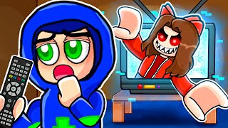 NEVER LEAVE YOUR TV ON (SCARY GAME) 😱