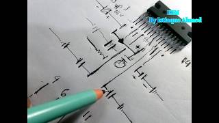 Let's Make A LA4508 ic Amplifier on BreadBoard-Details Explanation With Figure. LA 4508