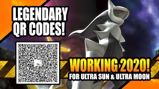 LEGENDARY POKÉMON QR CODE! (FOR ULTRA SUN AND ULTRA MOON!)