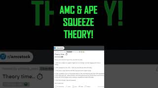 ⚠️ THEORY TIME! AMC AND APE SHORT SQUEEZE! #SHORTS