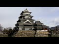 2021【4k】松本城 matsumoto castle 松本城 イルミネーション 音楽が変更しました laser light show music changed 雷射燈光秀 非現場音