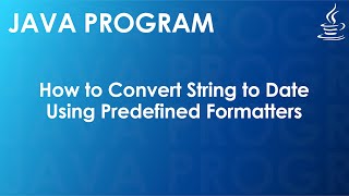 Java Program to Convert String to Date Using Predefined Formatters | Java Examples