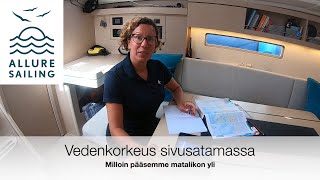 Matalan kannaksen ylittäminen vuorovesialueilla