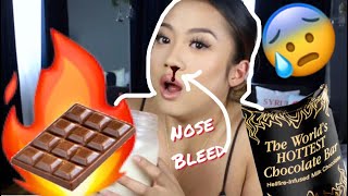 EXTREME SPICY CHOCOLATE CHALLENGE *gone wrong*