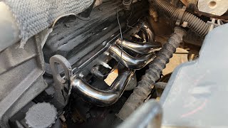 OBS 88-98 GMC Build Gets Dynovox Polished Shorty Headers