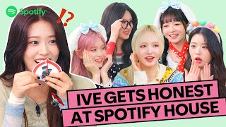 IVE picks their fave party songs 🥳🎉ㅣSpotify House Crumbs