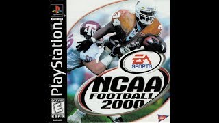 NCAA Football 2000 (PlayStation) - Florida State Seminoles at Tennessee Volunteers