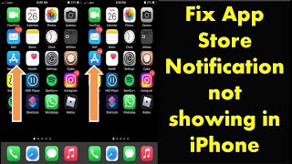 App Store Notifications NOT SHOWING in iPhone and iPad How to Fix