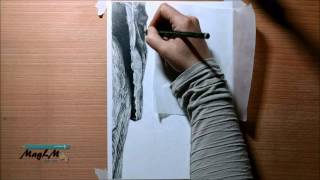 Drawing an elephant - Speed drawing by MagLM