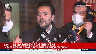 Beşiktaş Asbaşkanı Emre Kocadağ: "Sergen Yalçın İle Uzun Yıllar Devam Edeceğiz" /Başakşehir-Beşiktaş
