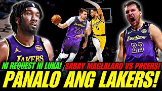 YARE NA! SABAY ANG DEBUT GAMES NI LUKA AT WILLIAMS!LUKA NIREQUEST PALA ITONG BAGONG BIGMAN NG LAKERS