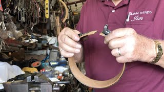 How to install wood transmission bands for a model T ford - Guinn Bands