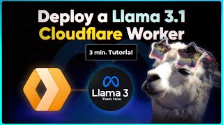 How To Deploy Llama 3.1 AI On Cloudflare Workers: 3 Min Guide For Developers - Web Development
