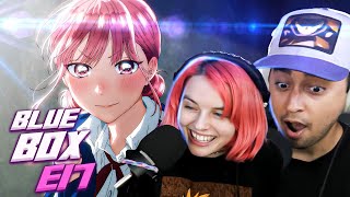 KISS!? | Blue Box Episode 17 REACTION