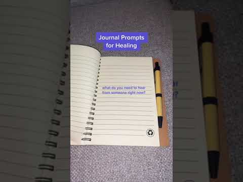 Journal Ideas for Healing