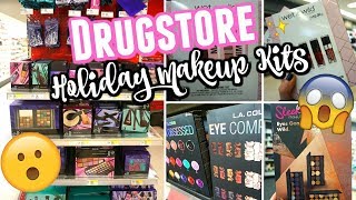 Drugstore HOLIDAY MAKEUP KITS 2018 + HAUL
