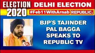 Delhi Elections: BJP's Tajinder Pal Bagga Speaks To Republic TV Before The Delhi Elections Begin