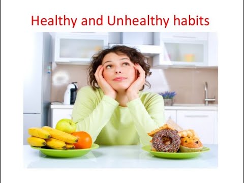 Healthy And UNhealthy Habits (26/05/2021, Transition) - YouTube