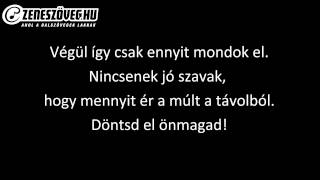 Unique - Hiszed vagy sem (dalszöveg - lyrics video)