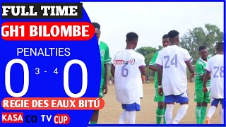 FULL TIME GH1 BILOMBE 0 (3) - (4) 0 O1 REGIE DES EAUX BITÚ /LIGI YA KASACO CUP NYARUGUSU CAMP 2024