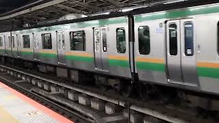 E231系1000番台コツK-40編成横浜駅発車