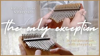 The Only Exception (Paramore) | Kalimba Cover & Tabs