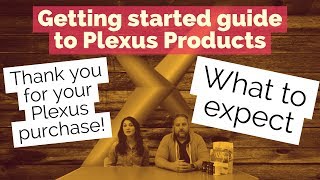 Thank you for your purchase!  Getting Started Guide to Plexus! - Product Overview/Directions On Use