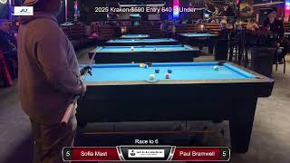 2025 Kraken $500 Entry 640 \u0026 Under - Sofia Mast vs Paul Bramwell