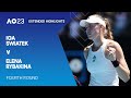 Iga Swiatek v Elena Rybakina Extended Highlights | Australian Open 2023 Fourth Round