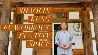 Kung Fu Workout in a Tiny Space.