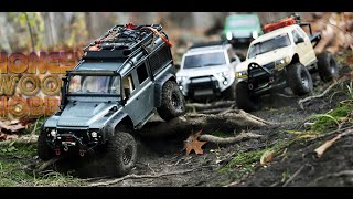 TRAXXAS TRX-4 / Axial SCX10ii / Element TrailRunner / REDCAT Gen8 / Fall Mud Crawl - RC CRAWLERS