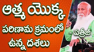 ఆత్మ యొక్క పరిణామ క్రమంలో ఉన్న దశలు | Patriji Telugu Sandesalu | PMC Telugu