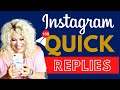 How to Use Quick Reply on Instagram! (Step by Step Tutorial)