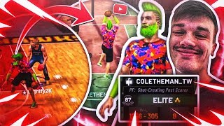 #1 POST SCORER ON NBA 2K19 TEACHES COLETHEMAN HOW TO USE A POST SCORER! THE BEST BIG MAN BUILDS!