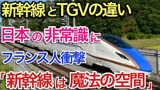 【海外の反応】それな！にほんの新幹線に乗って大ショック「日本の新幹線は魔法の空間のようだ！」思いもよらない出来事の連続でフランス人が受けた衝撃…新幹線とTGVの違いとは！？【世界のそれな】