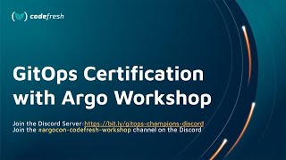 ArgoCon 2022 - GitOps Certification Workshop