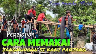 PERSIAPAN CARA MEMAKAI JANGKUNGAN / ENGGRANG Team AMANDA OFFICIAL // Show Ds TENAJAR Indarmayu