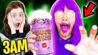 LANKYBOX SISTERS Tried The GRIMACE SHAKE At 3AM...!?