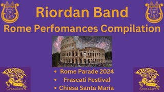 Archbishop Riordan Rome Band Performances 2024 Compilation