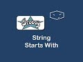 string starts with in groovy